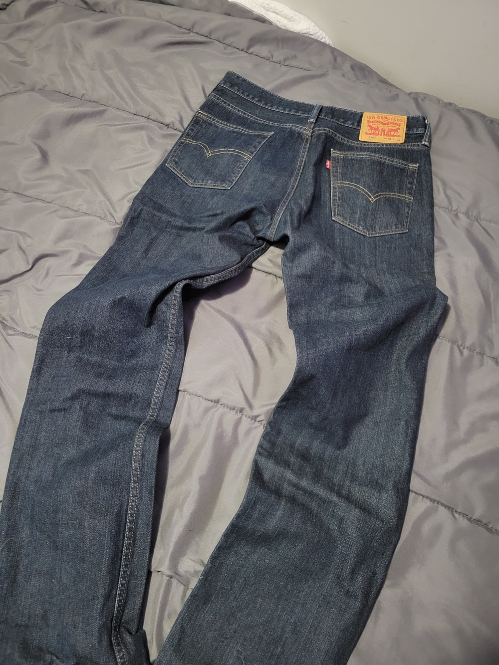 Levi's Men Jeans - Dark Blue Denim